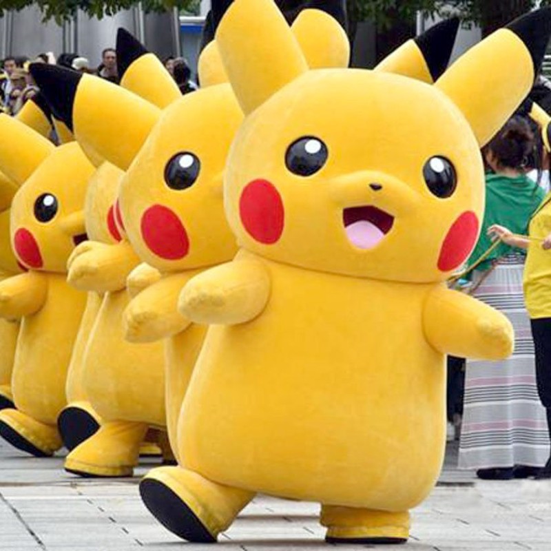 Cute Pikachu Cosplay Halloween Costume