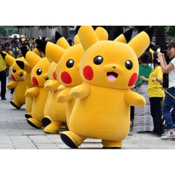 Giant Pikachu Cosplay Halloween Costume