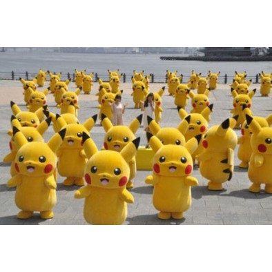 Giant Pikachu Cosplay Halloween Costume