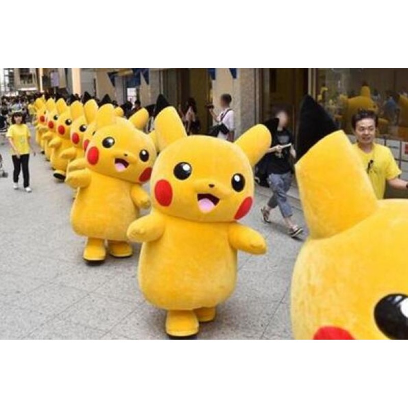 Cute Pikachu Cosplay Halloween Costume