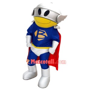 Armored Super Hero Mascot Costume