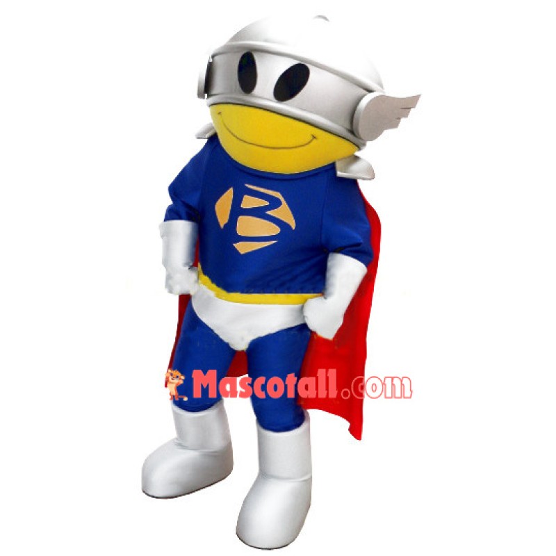 Armored Super Hero Mascot Costume
