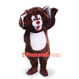 Lovable Cute Brown Bear Mascot Costume
