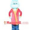 Bearded Doll With Nightgown Mascot Costume
