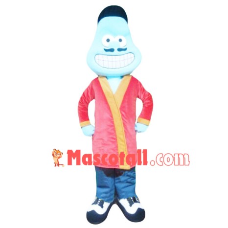 Bearded Doll With Nightgown Mascot Costume