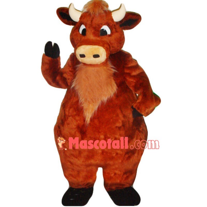 Vigorous Power Buffalo Mascot Costume