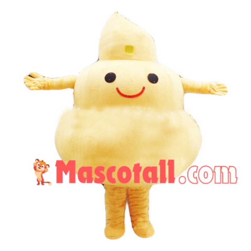 Lump Of Shit Mascot Cartoon Costume