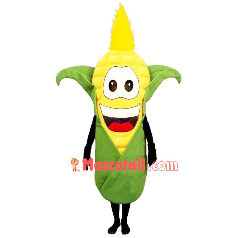 Funny Face Cartoon Corn Mascot Costume