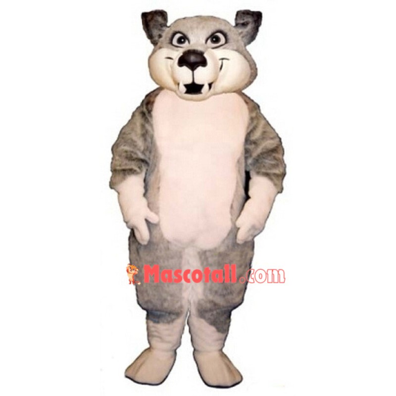 Adult Sharp Teeth Big Dog Mascot Costume