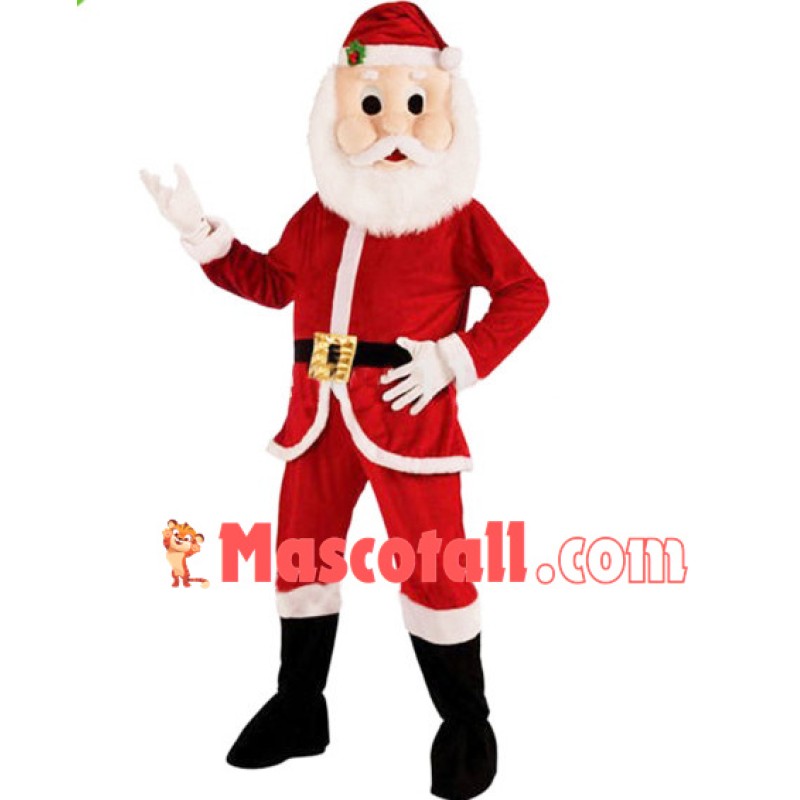 Kind Santa Claus Mascot Costume
