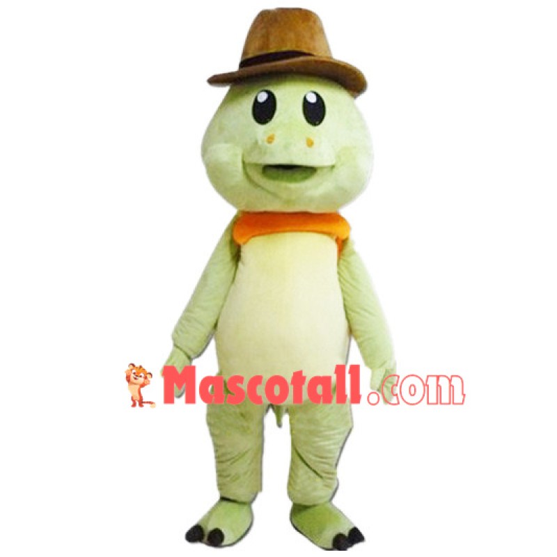Adorable Cartoon Dinosaur Mascot Costume