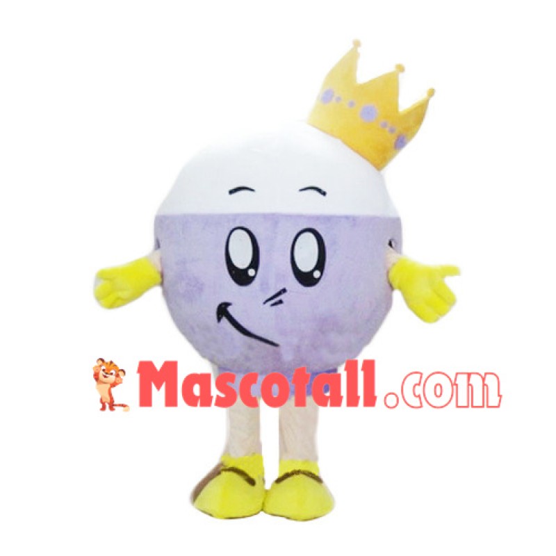 Crown Rice Bowl Mascot Costume