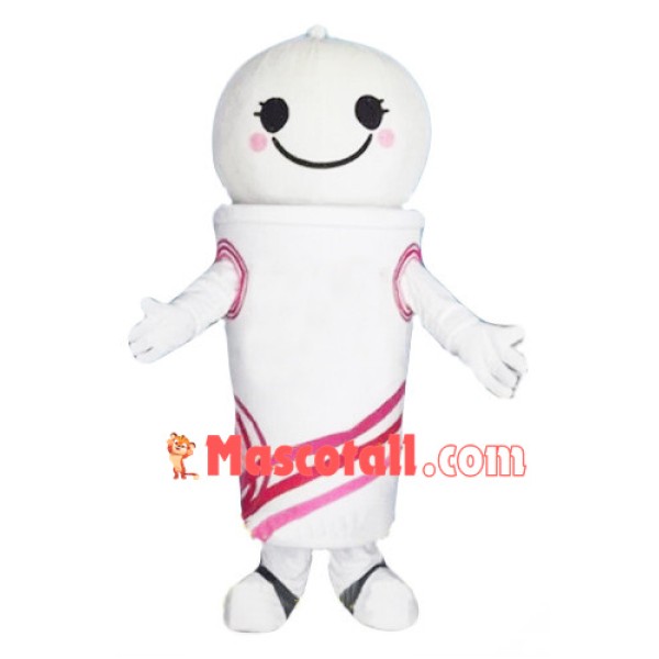Olympic Games White Torch Mascot Costume