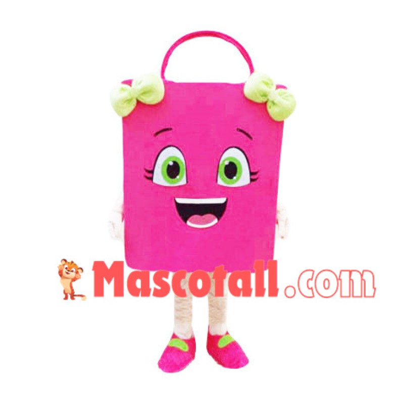 Beautiful Cartoon Handbag Mascot Costume