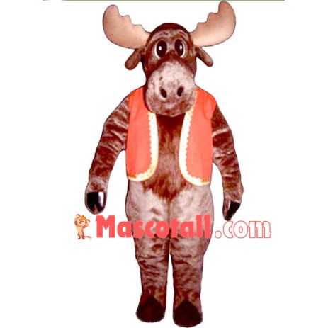 Moose Buddy Mascot Costume