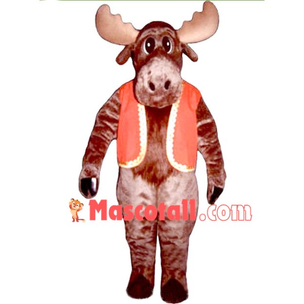 Moose Buddy Mascot Costume
