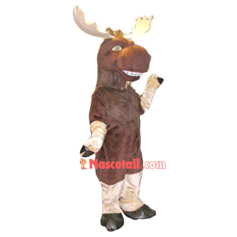 Adult Hale Reindeer Mascot Costume