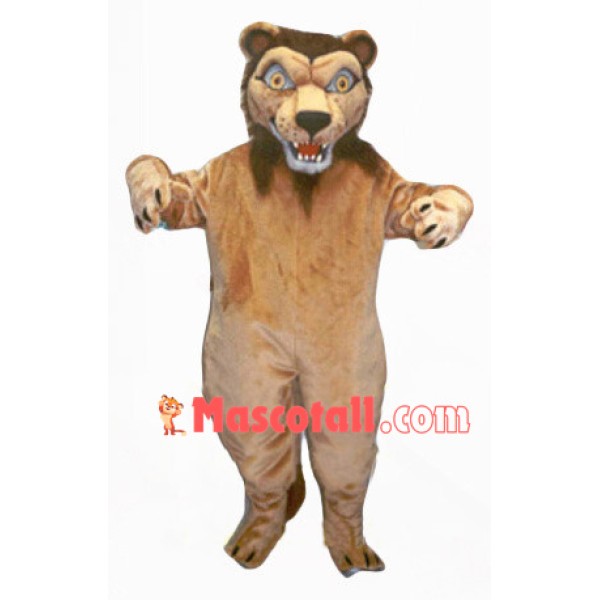 Tiger With Sharp Claws Mascot Costume
