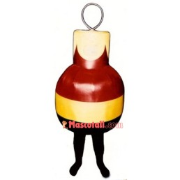 Wooden Seal Mascot Costume
