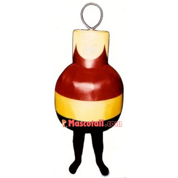Wooden Seal Mascot Costume