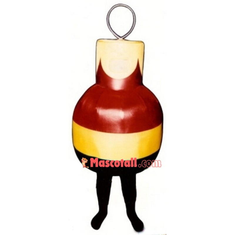 Wooden Seal Mascot Costume