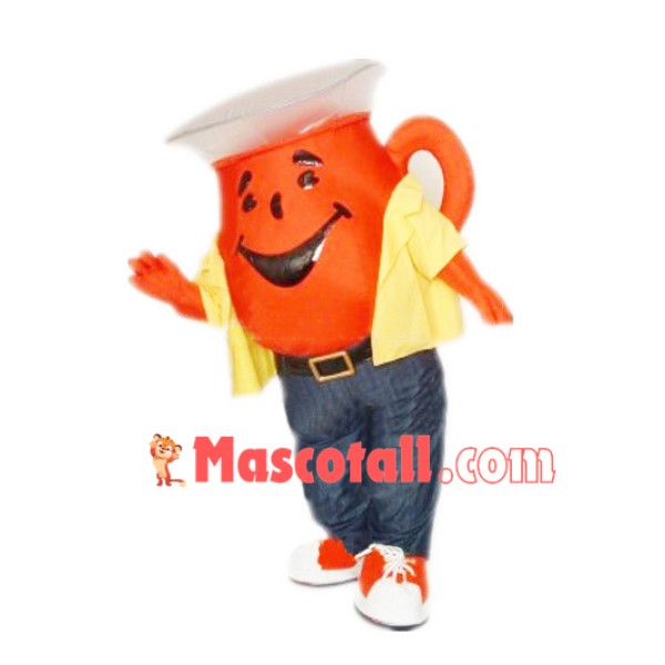 Clay Tea Cup Mascot Cartoon Costume