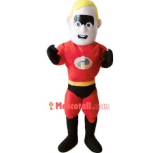 Mr Incredible Bob Cartoon Mascot Costume