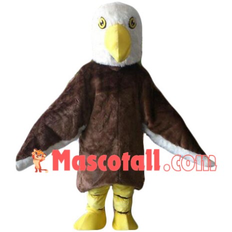 Brown Eagle Mascot Costume