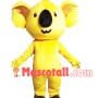 Yellow Lovely Koala Mascot Costume