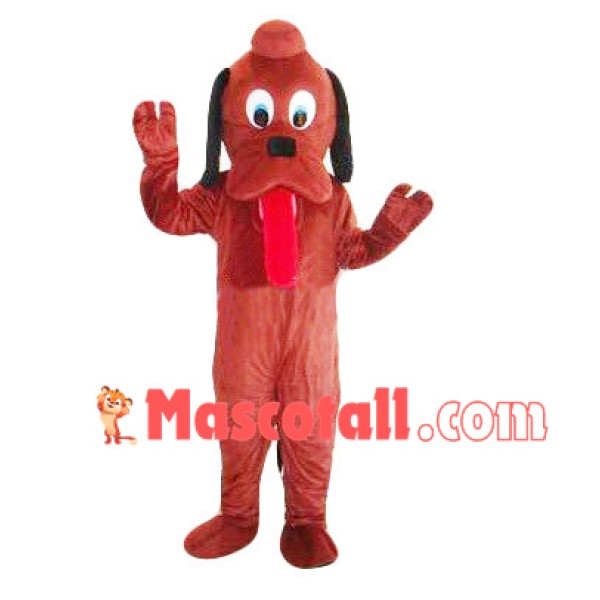 Initial Version Goofy Dog Mascot Costume