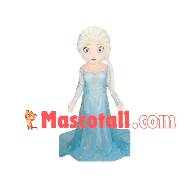 Princess Aisha Cartoon Mascot Costume