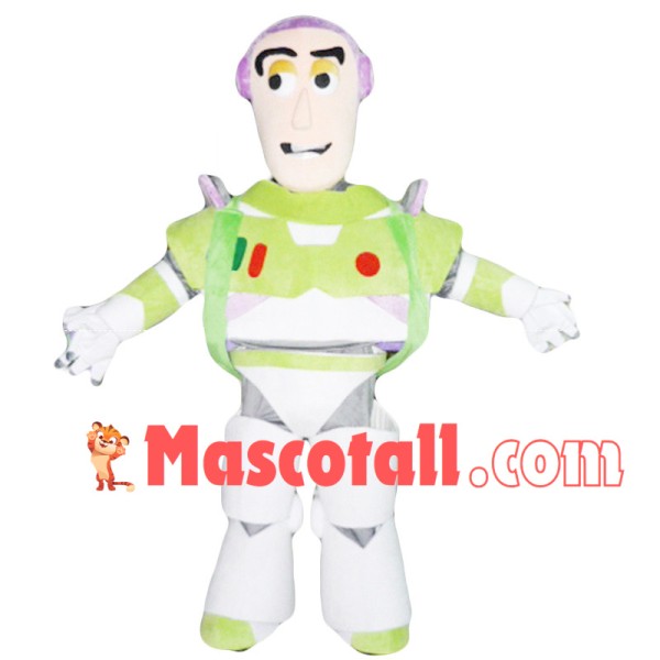 Buzz Lightyear Cartoon Mascot Costume