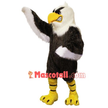 Gnashing Eagle Long Wool Mascot Costume