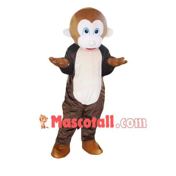 Spreading Out Monkey Mascot Costume