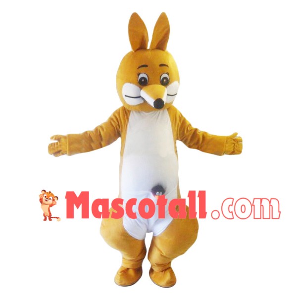 Kangaroo Mother With Baby Mascot Costume