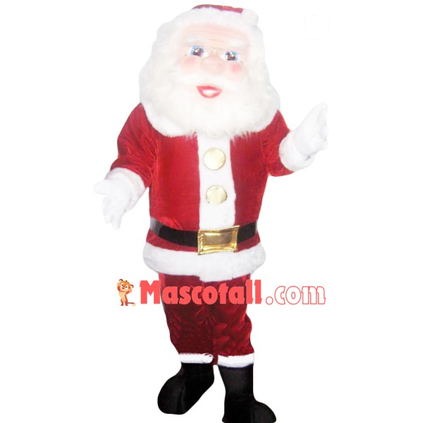 Charity Santa Claus Mascot Costume