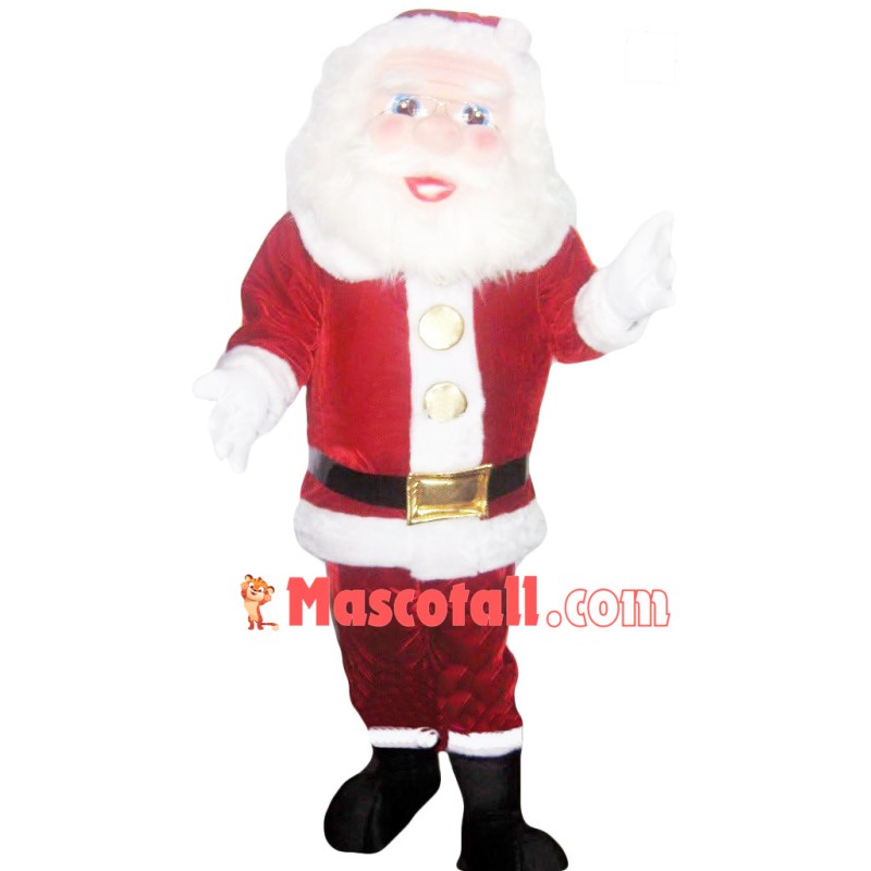 Charity Santa Claus Mascot Costume