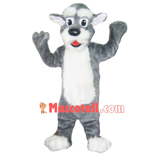 Alaskan Malamute Dog Mascot Costume