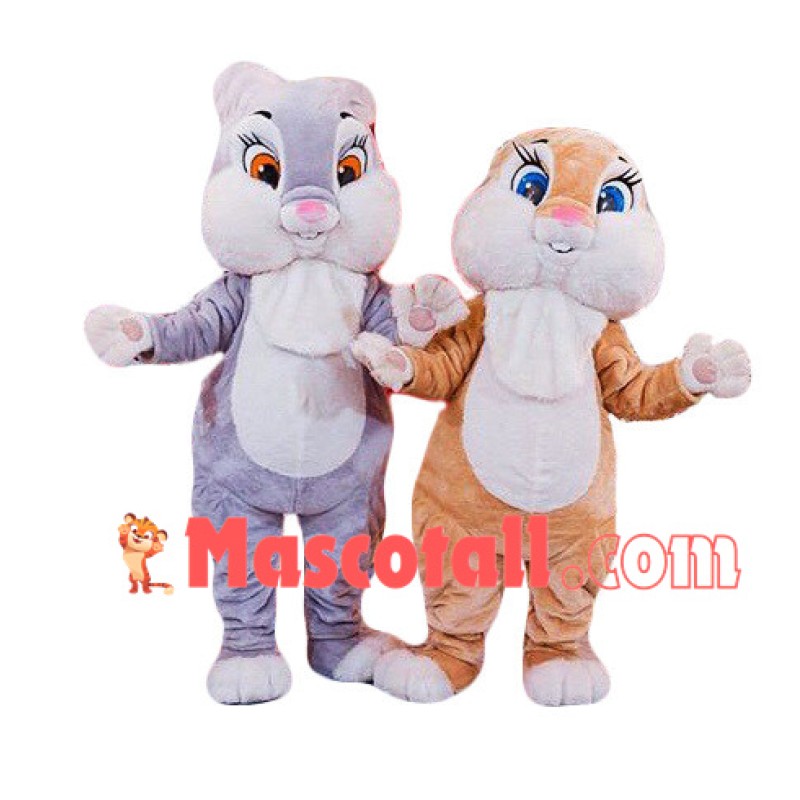 Exquisite Big Soft Rabbit Mascot Costume