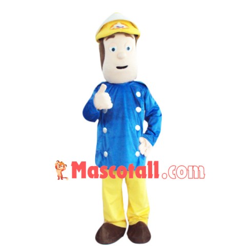 Concession Sheriff Mascot Costume