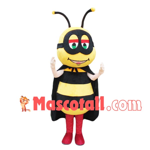 Blindfold Bee Mascot Costume