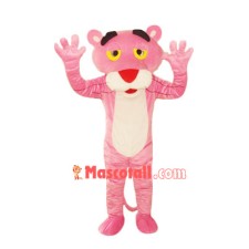 Pink Panther Mascot Costume Cartoon Character