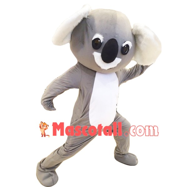 Kung Fu Grey Koala Mascot Costume