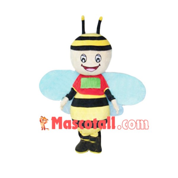 Blue Wings Little Bee Mascot Costume