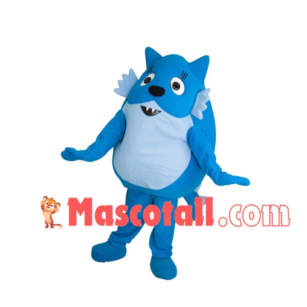 Blue Groundhog Adult Mascot Costume