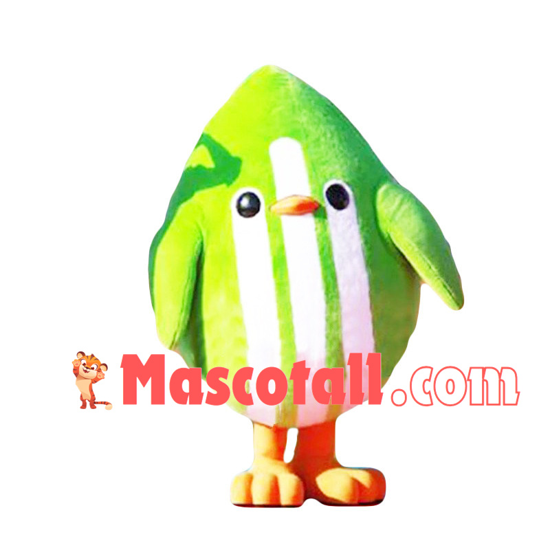Green Cartoon Goose Nae Mascot Costume