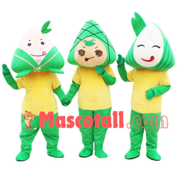 Traditional Chinese Rice-pudding For Festival Mascot Costume