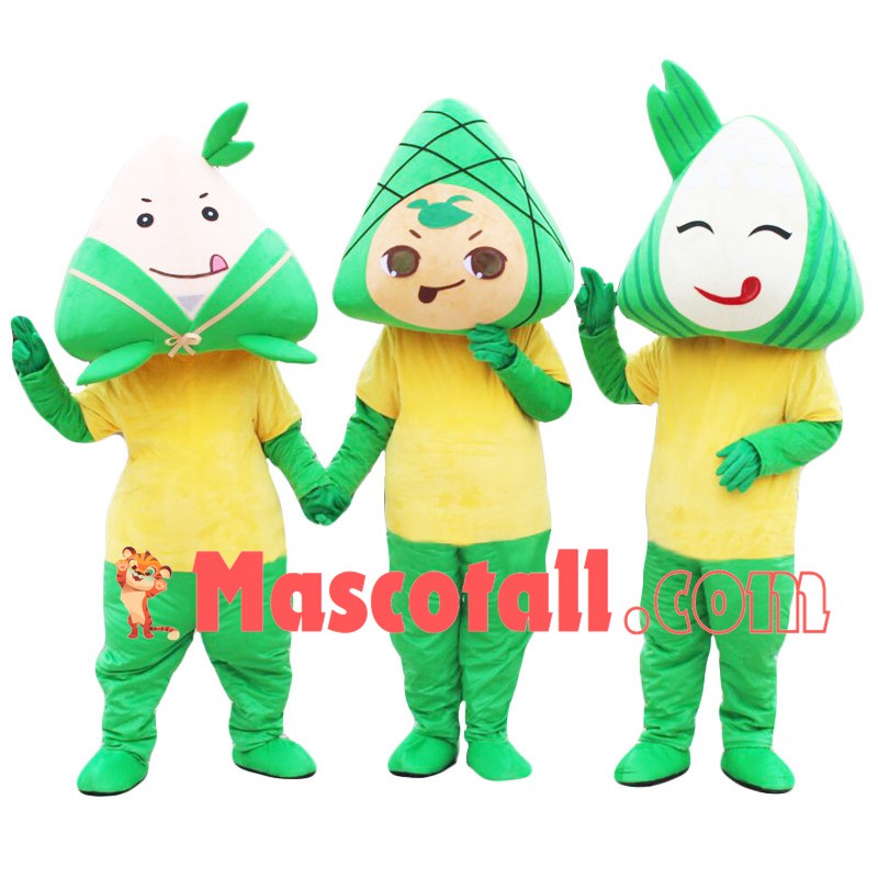 Traditional Chinese Rice-pudding For Festival Mascot Costume
