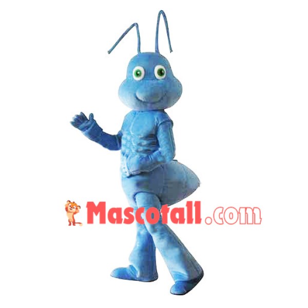 Walking Blue Ant Mascot Costume