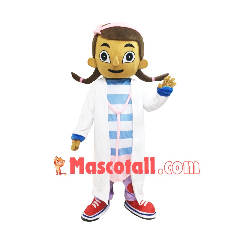 Little Doctor Muffin Mascot Costume